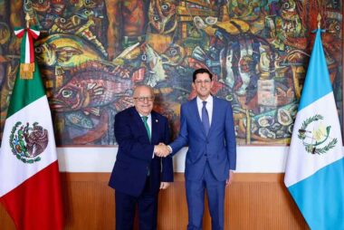 México y Guatemala acuerdan plan de seguridad y conectividad para 2027