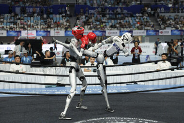 Robots que corren más rápido que Bolt: los humanoides sorprenden en los Juegos Mundiales de Robots